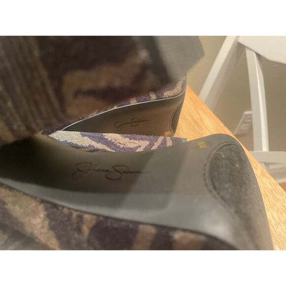 Jessica Simpson Shamira Stretch Platform Chelsea Boots, S99 - Picture 8 of 8